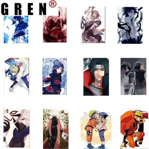 GREN Abstract Canvas Many of Anime Charactors Paintings Posters Prints Sofa Wall Art Pictures For Living Room Home Decor