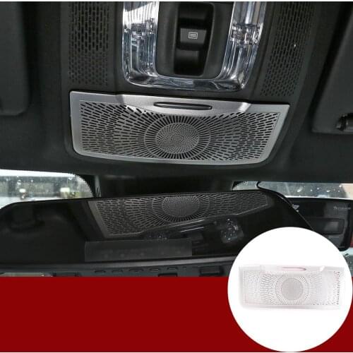Car Interior Accessories For Mercedes Benz B GLB Class W247 X247 2019 2020 Aluminum Alloy Front Reading Light Lamp Cover TrimCar