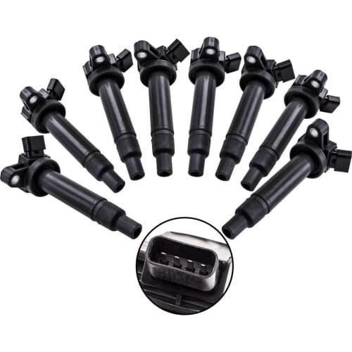 Car 8 x Ignition Coil for Lexus GS450h LS430 LS460 LS600h LX470 SC430 IS200 IS250 for Toyota Landcruiser UZJ100 200