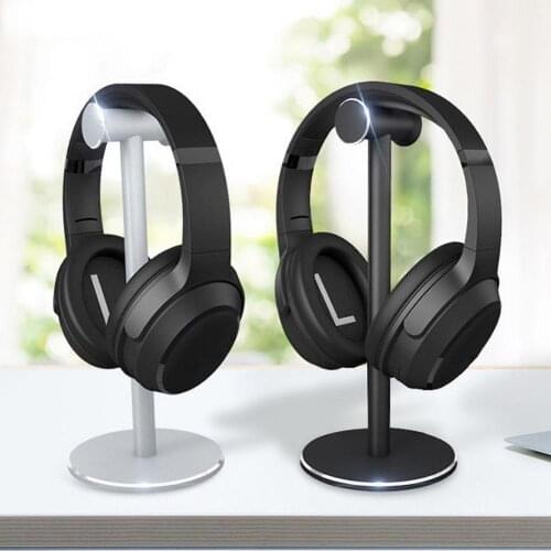 Bluelans Anti-slip Aluminum Alloy Headphone Holder Storage Rack Stand Headset Accessory