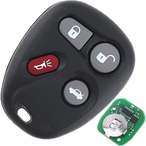 Keyless Entry Remote Key Fob KOBLEAR1XT Fit for Chevrolet / Impala / Monte / Carlo 2001-2005 Pontiac / Grand / Prix 2004
