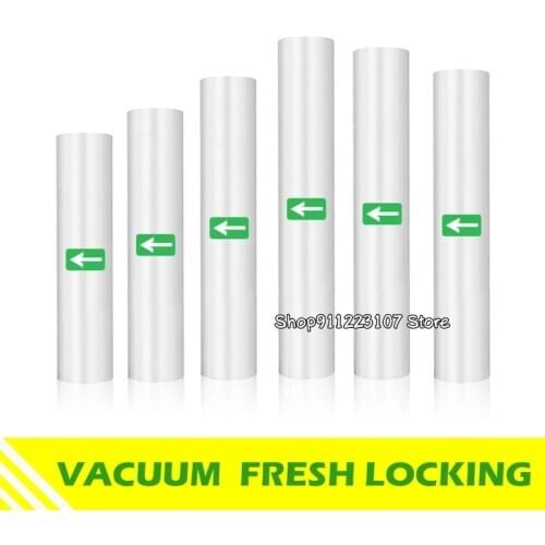 Household Food Vacuum Packing Bag For Vacuum Sealer Vacuum Storage bags Food Fresh Long Keeping 12/15/20/25/28cm*500cm 5 Roll