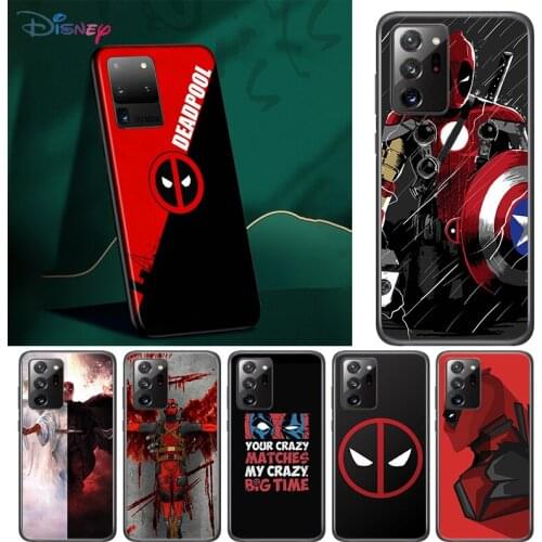 Hero Deadpool For Samsung S20 FE A91 A81 A72 A71 A52 A51 A42 A41 A32 A31 A21S A21 A12 A11 A02 Plus Phone Case