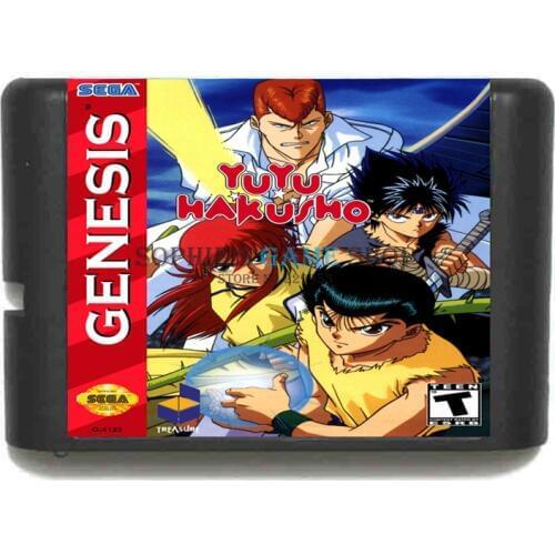 Yu Yu Hakusho - Makyoutohissen Game Cartridge Newest 16 bit Game Card For Sega Mega Drive / Genesis System
