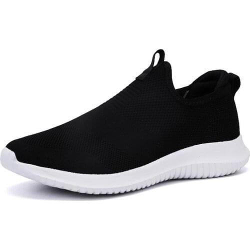 Big Size Summer Slip on Running Shoes for Men Black Sneakers Man Sports Shoes for Kids Sneakers Sport Baskette Homme GME-1549