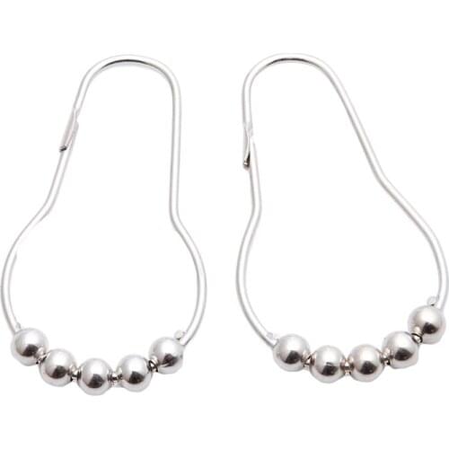 Curtain hooks buckle 12/bag Outdoor Mini Carabiner Keychain Camping Travel Bottle holder rack hook