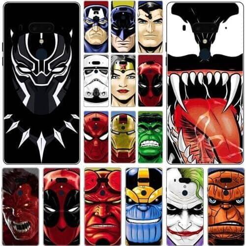 Fashion hero Phone Case For HTC Desire 12 / Desire 12 Plus Cute Cartoon High Quality Painted TPU Silicone Cover Soft Case