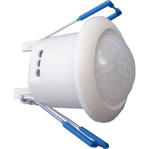 120 Degree PIR Motion Sensor Light Switch with Adjustable Time Delay, DC12V Ceiling Mounted Occupancy Sensor PIR Sensor