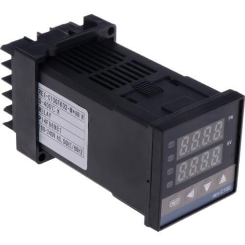 PID Digital Temperature Controller REX-C100(M) 0 To 400 K Type Relay Output