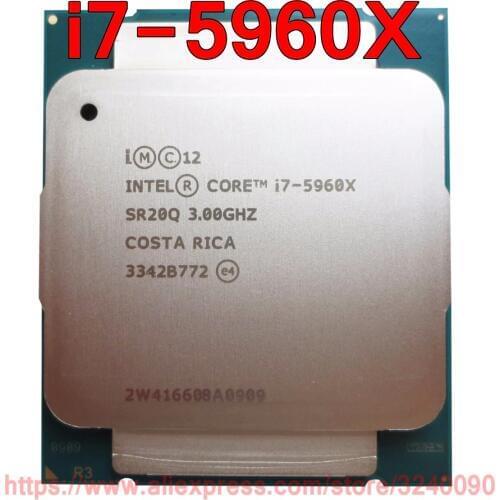 Original Intel CPU CORE i7 Extreme Edition Processor i7 5960X 3.00GHz 20M 8-Cores i7-5960X Socket2011-3 free shipping