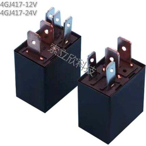 2pcs Automotive Oil Pump Relay 4gj417 12v24v40a High Current 4pin5pin Efi