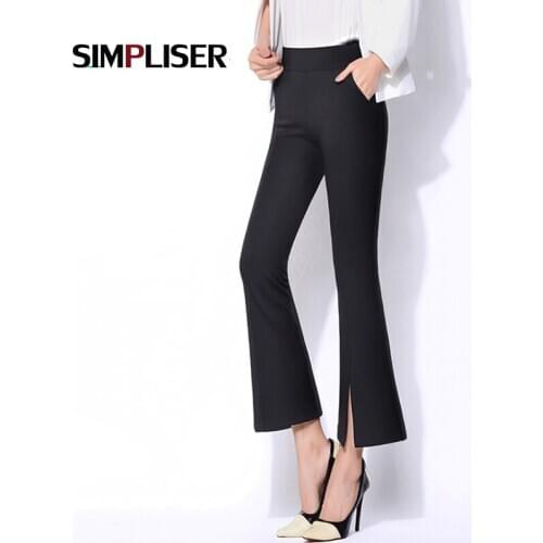 Simpliser Women's Flared Trousers