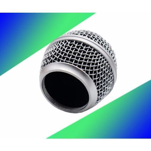 High Quality Replacement Ball Head Mesh Microphone Grille for Shure SM 58 SM58S SM58LC Accessories