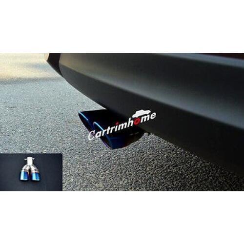 Steel Rear Exhaust Muffler Tip End Pipe 1pcs For Nissan Sentra Sylphy 2006-2016