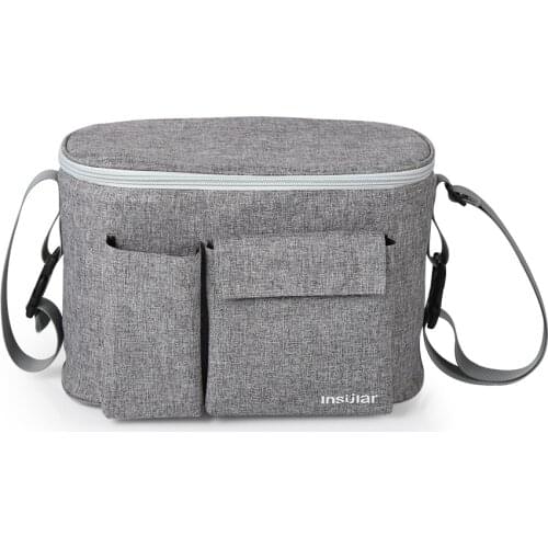 Insular Diaper Bag Baby Stroller Organizer Hanging Nappy Bag Large Mom Travel Pram Buggy Cart Mommy Maternity Nursing Tote Bags