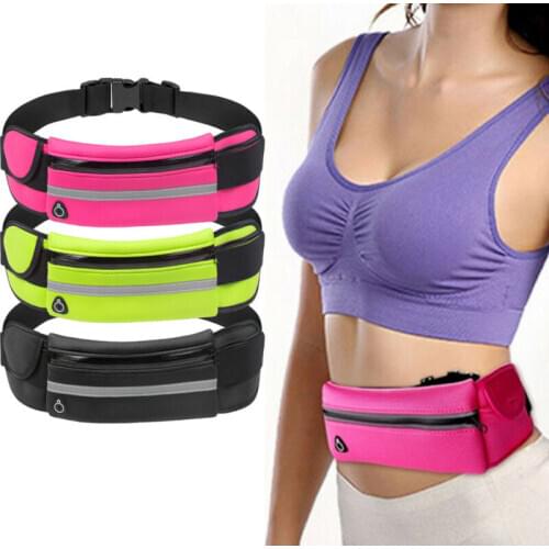 Waist Bum Bag Fanny Pack Belt Money For Running Jogging Cycling Phones Sport Running Waterproof Belt Waist Bag