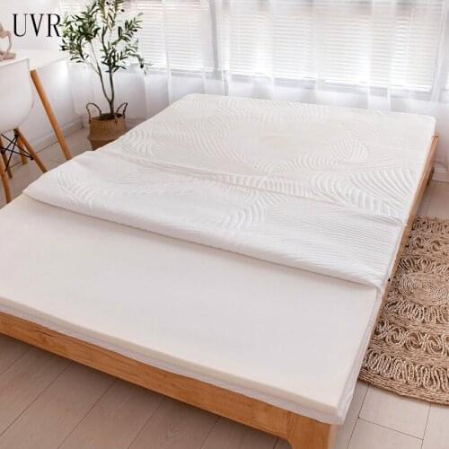 UVR High-end Hotel Knitted Memory Foam Mattress Thick 4/8CM Tatami Mattress Small Apartment Home Floor Mat King Full Size
