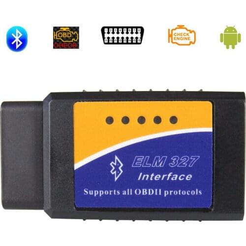 Car Diagnostic Scanner ELM 327 v 1.5 ELM-327 OBD 2 Interface Auto Diagnostic tools For Android ELM327 Bluetooth OBD2 V1.5