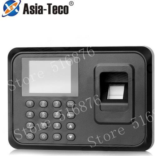 Free Shipping 2.4 inch TFT USB Biometric Fingerprint Time Clock Recorder Digital Electronic Employee Attendance Machine