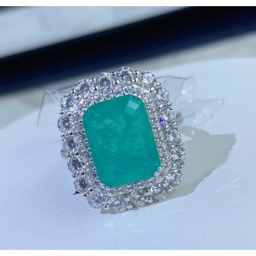 Designer Fashion 925 Sterling Silver Jewelry 3A Cubic Zirconia Party Ring