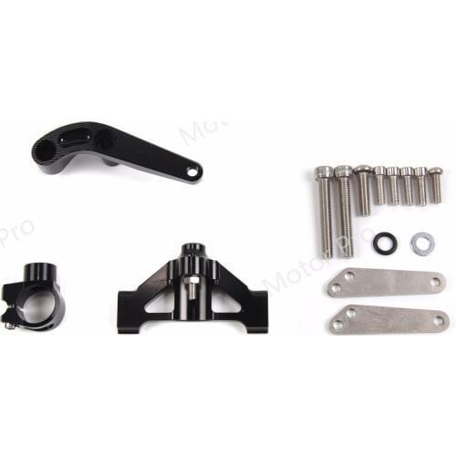 For Kawasaki Ninja ZX14 2006 - 2012 Steering Damper Stabilizer Bracket Motorcycle ZZR1400 06 2007 2008 2009 2010 2011 12 ZX 14