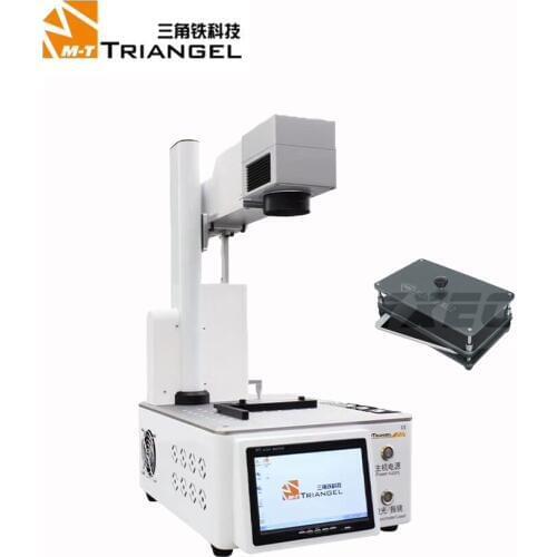 Auto Focus 20W Fiber Laser Engraving Machine for iPhone 11 PRO XSMAX 8 8P Rear Glass LCD Frame Repair Laser Separating Machine
