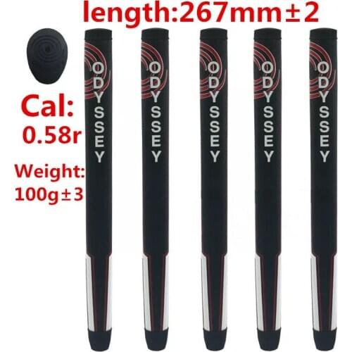 ODYSSE* Golf Putter Grip Black and white