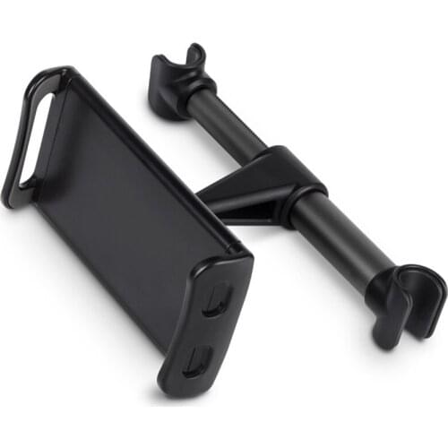 360 Degree Rotate Tablet Stands Car Back Seat Phone Holder Bracket 200mm Adjustable Car Headrest Tablet PC iPad Support Stand