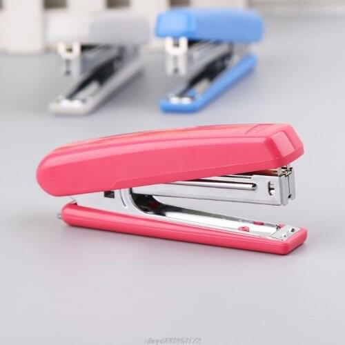 Portable Metal Manual Stapler Uses No.10 Staples Desktop School Office Supplies Au4 21 Dropship