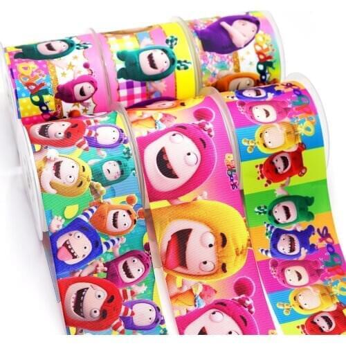 DIY Handmade Materials Printed Grosgrain Ribbon 50 Yard Per Size 50572