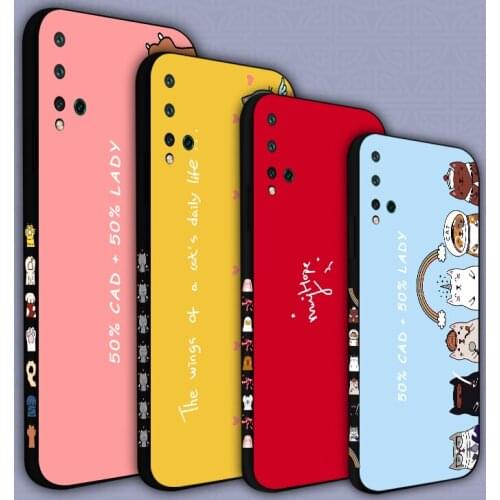 Cute Bear Silicone Case For Huawei Nova 2 2i 2S Soft Back Cover Shell For Huawei Nova 3 3i 3E 4 4E 5 Pro 5i