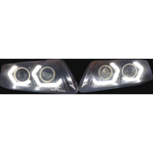 Angel Eyes M4 M5 Style LED Car Light Running Lamp DRL For Audi S3 2001-2002