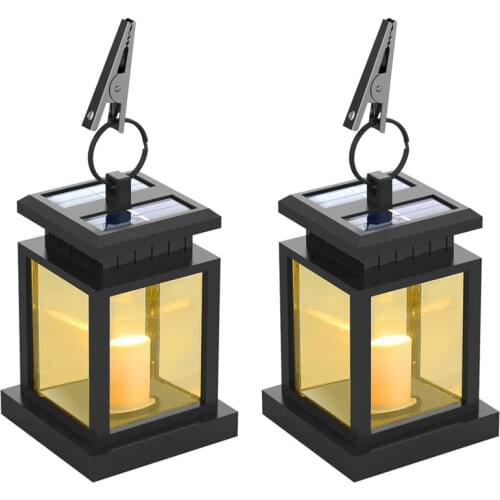 1PCS/2PCS Led Solar Light Outdoor Waterproof Solar Panel Portable Solar Led Hanging LED Umbrella Lantern Garden Light Warm White
