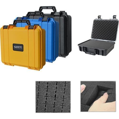 370*285*105mm Protective Safety Toolbox Impact Resistant Sealed Case Equipment Suitcase Shockproof with Sponge with Logo
