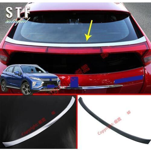 ABS Rear Spoiler Wing Trim For Mitsubishi Eclipse Cross 2018 2019