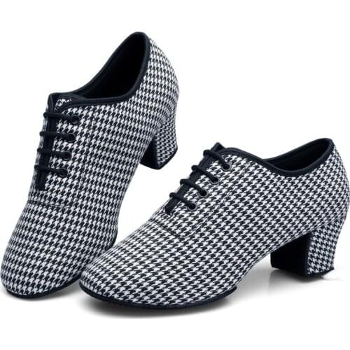 USHINE New BD47 heel 5 cm Flying weaving quality Ballroom Latin dance shoes woman