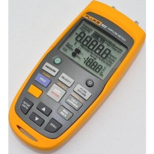 100% Authentic Fluke 922 F922 HVAC Pressure Airflow Meter Micromanometer, differential pressure/airflowelocity Original Genuine