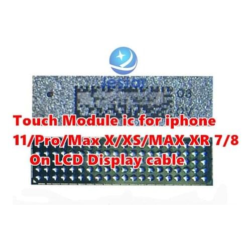 5pcs/lot On LCD Dispaly flex cable Touch Module ic for iphone 11/Pro/Max X/XS/MAX XR 7/8 6S