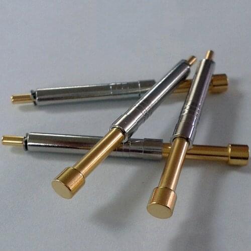 50pcs Test spring thimble PH-4H probe 2.5mm plum blossom nine-claw test needle yellow head nine-tooth nine-point spiral probe