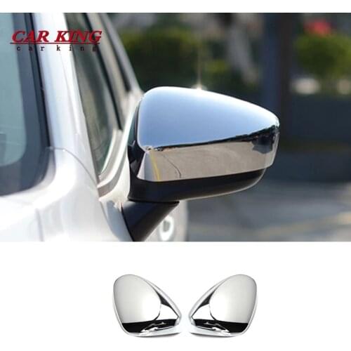 ABS Chrome For Mazda CX-5 CX5 2012 2013 2014 rearview mirror cover trim Car Accessories Styling 2pcs
