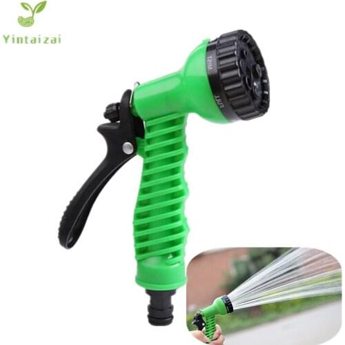7 Function Watering Sprinkler Head Vegetable Watering MachineHose Sprinkling Home Garden Spray Flower Water Gun Irrigation