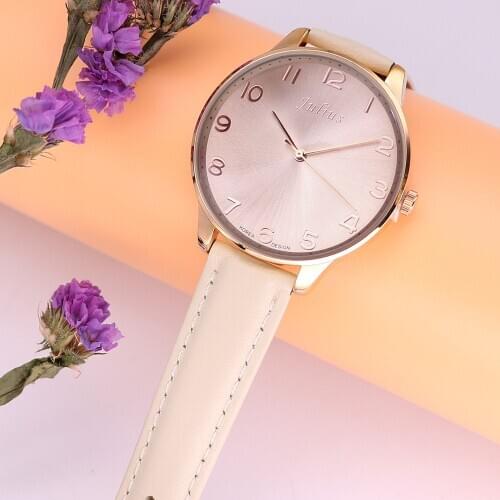 Big Julius Lady Womens Watch Japan Quartz Hours Top Fashion Dress Simple Bracelet Real Leather School Girl‘s Birthday Gift