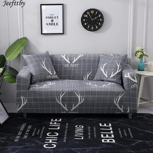 Slipcover Elastic Non-slip Corner Sofa Covers Polyester Four Season All-inclusive Stretch Sofa Cushion Sofa Towel 1/2/3/4-seater