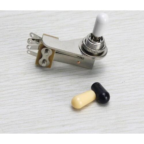 FLEOR L-Type 3-Way Toggle Switch Guitar Switch with Tips for SG/ES Style Guitar Parts