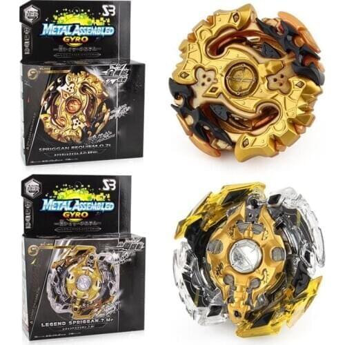 B-100 SPRIGGAN REQUIEM O.Zt w/ Launcher Burst bables Toupie Bayblade metal fusion God Tops Bey Blade Blades Toy