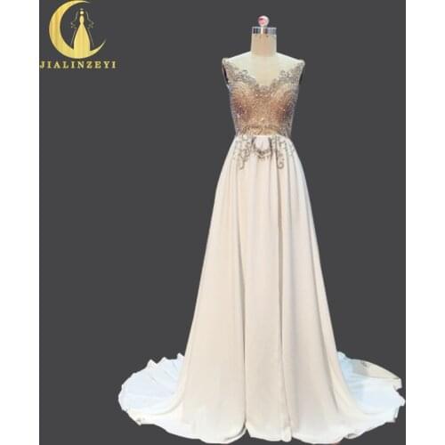 JIALINZEYI Chiffon Wedding Dresses