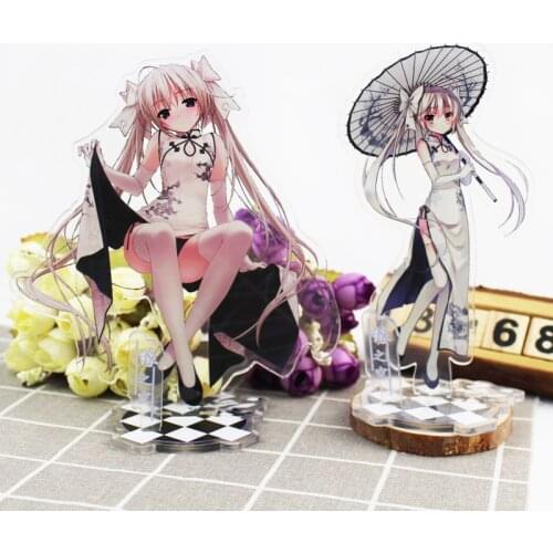 Kawaii Yosuga No Sora Figure Acrylic Stands Toys Cute Anime Kasugano Haruka Yorihime Nao Migiwa Kazuha Room Decor Gift for Girls