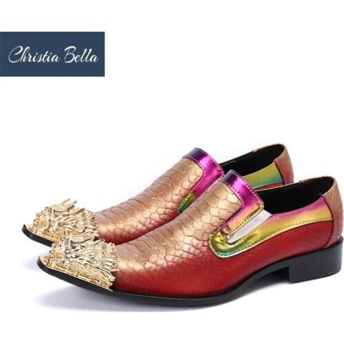 Japanese Type Fashion Mens Shoes New Design Pointed Iron Toe Genuine Leather Dress Shoes for Men Party and Wedding Zapatos