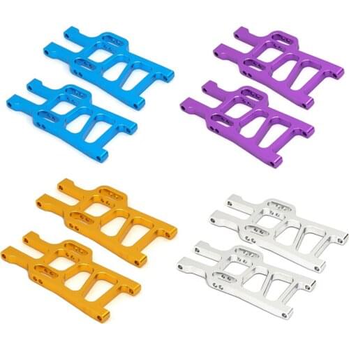 NEW 2Pcs 1:10 HSP 108019 Aluminum Front Lower Suspension Arm 08005 For 1/10 Upgrade Parts 94108 94111