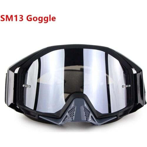 Motocross Goggles TPU Eyewear Adjustable Motorcycle Glasses for Women Anti-Scratch Dustproof Safety Protective Outdoor Goggles